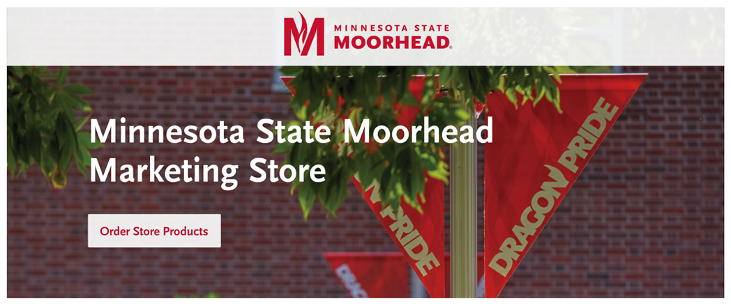 Minnesota State Moorhead Marketing Store - Order Store Products